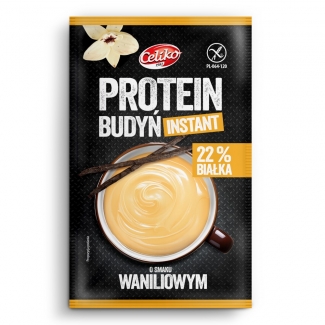 Budyń proteinowy bezglutenowy o smaku waniliowym 40 g Celiko